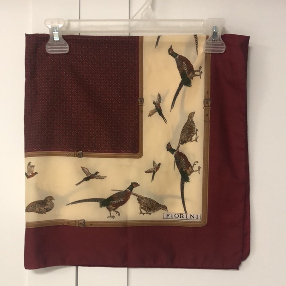 🐇 - bunny sale - Fiorini Italian scarf - vintage - Picture 5 of 5